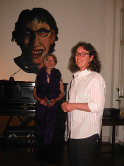 heidi stern mit selbstportrait